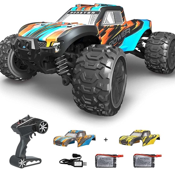 RC Cars for Boys，1:18 Scale Remote Control Cars All Terrain High Speed 25MPH